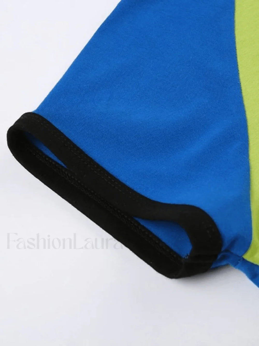 Vintage Abstract Print Raglan Short Sleeve Tee Tops&Tees