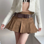 Vintage American College Y2K Skirt