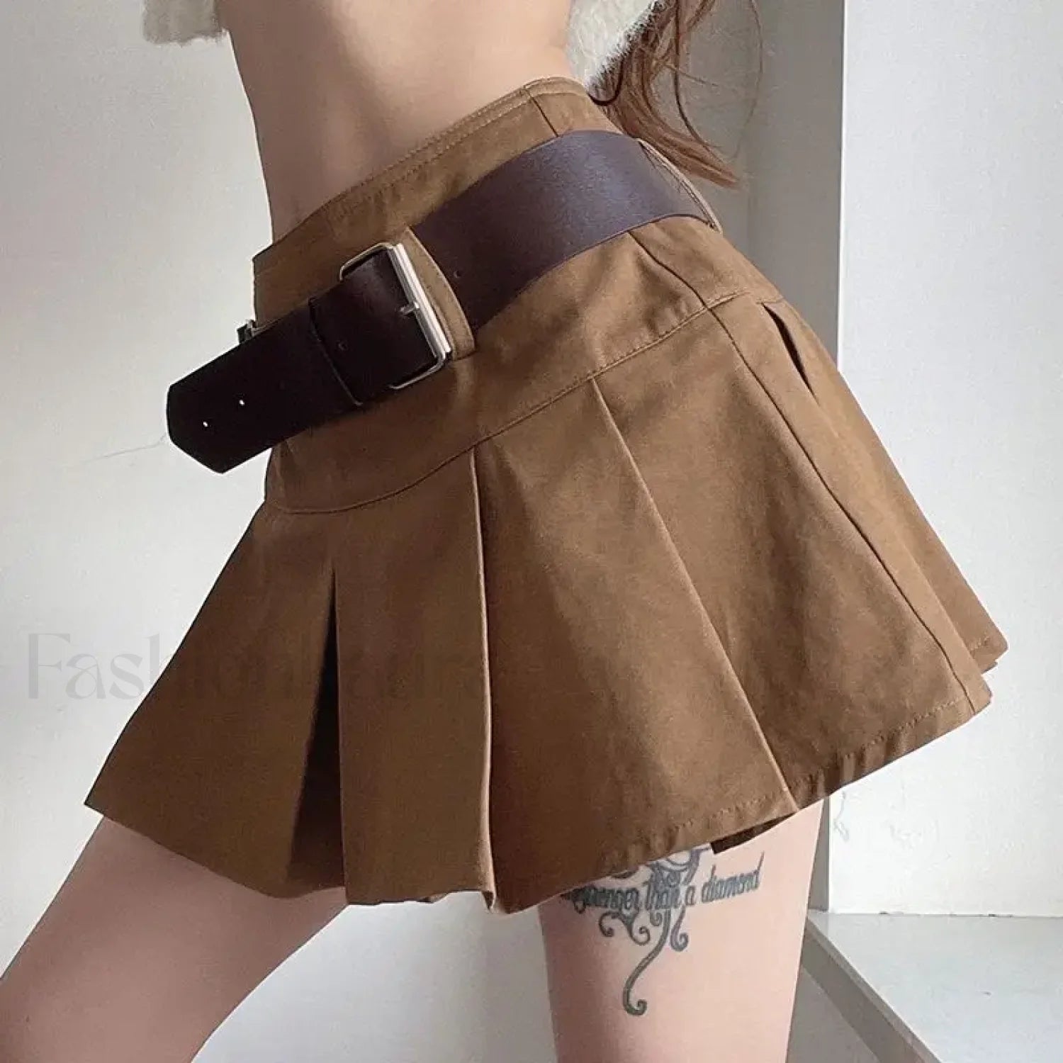 Vintage American College Y2K Skirt
