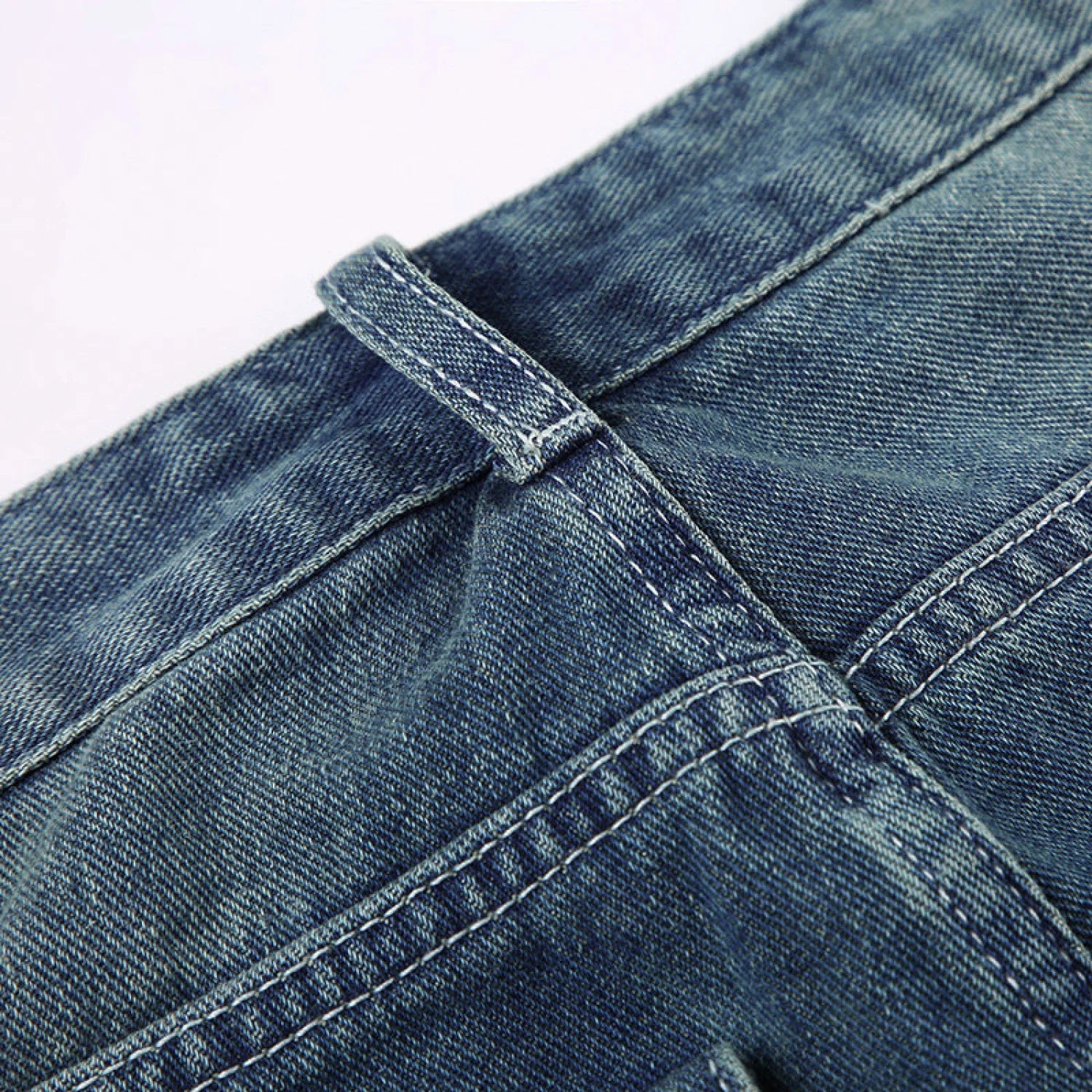 Vintage Blue Graceful Wash Boyfriend Jeans women clothing