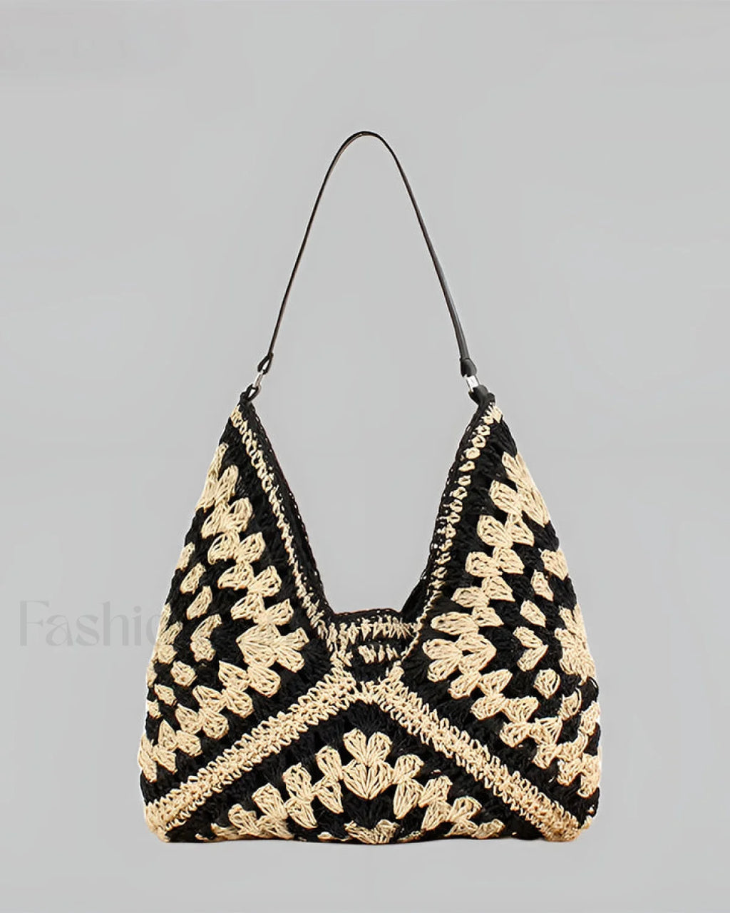 Vintage Crochet Macrame Shoulder Bag Bag