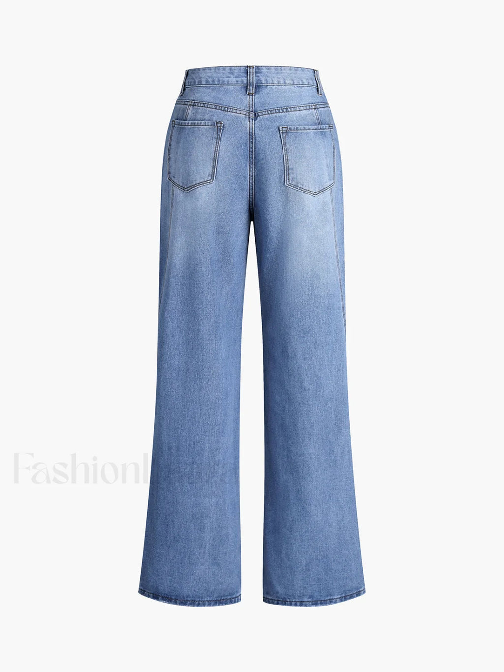 Vintage Denim Straight Leg Pants Jeans