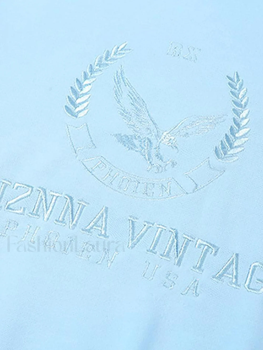 Vintage Embroidered Long Sleeve Sweatshirt Sweatshirts & Hoodies L