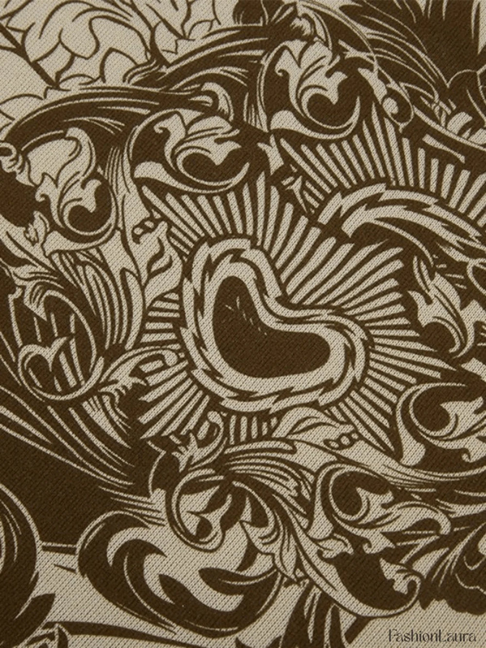 Vintage Floral Graphic Zip Up Hoodie Sweatshirts & Hoodies L