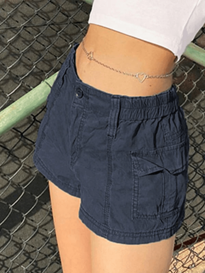 Vintage Low Rise Cargo Shorts Shorts