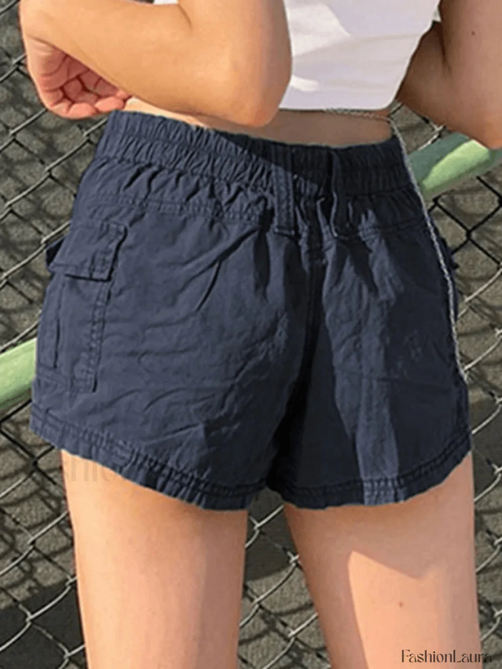 Vintage Low Rise Cargo Shorts Shorts