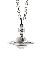 Vintage Planet Pendant Necklace Silver / ONE SIZE Necklaces