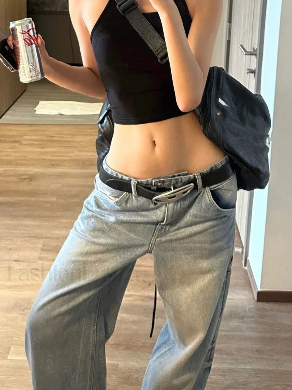 Vintage Straight Graceful Loose Boyfriend Jeans women clothing
