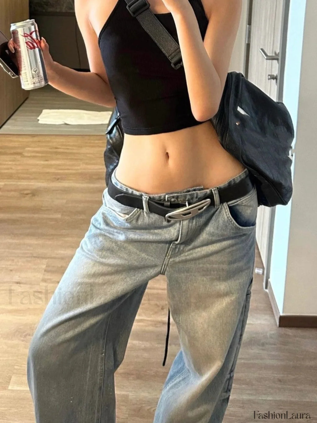 Vintage Straight Graceful Loose Boyfriend Jeans women clothing