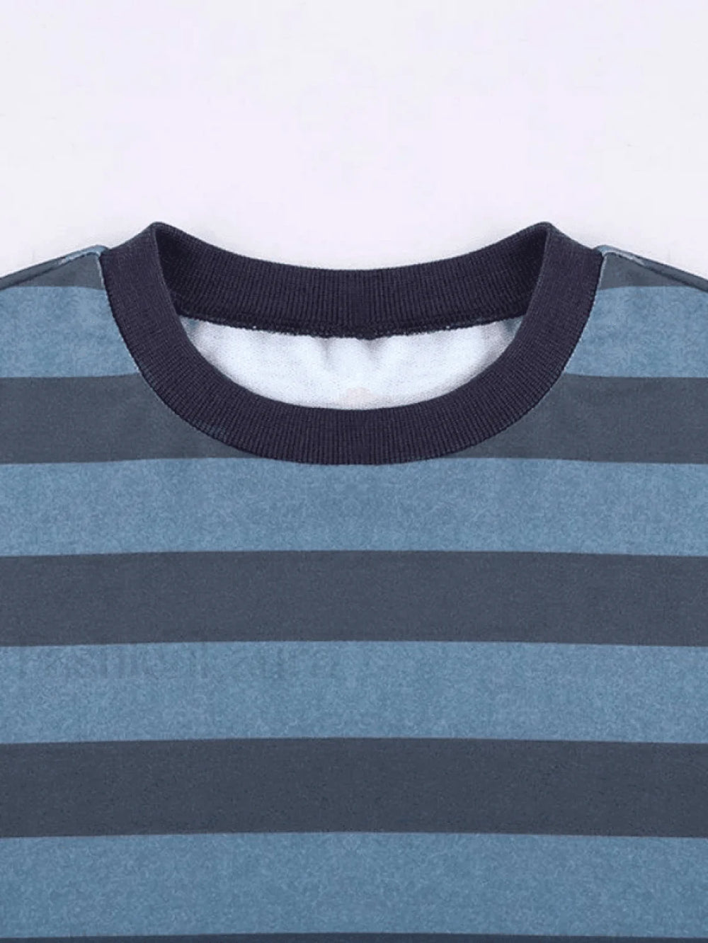 Vintage Striped Pullover Sweatshirt Sweatshirts & Hoodies L