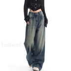 Vintage Wash 90’s Trendy Baggy Boyfriend Jeans women clothing