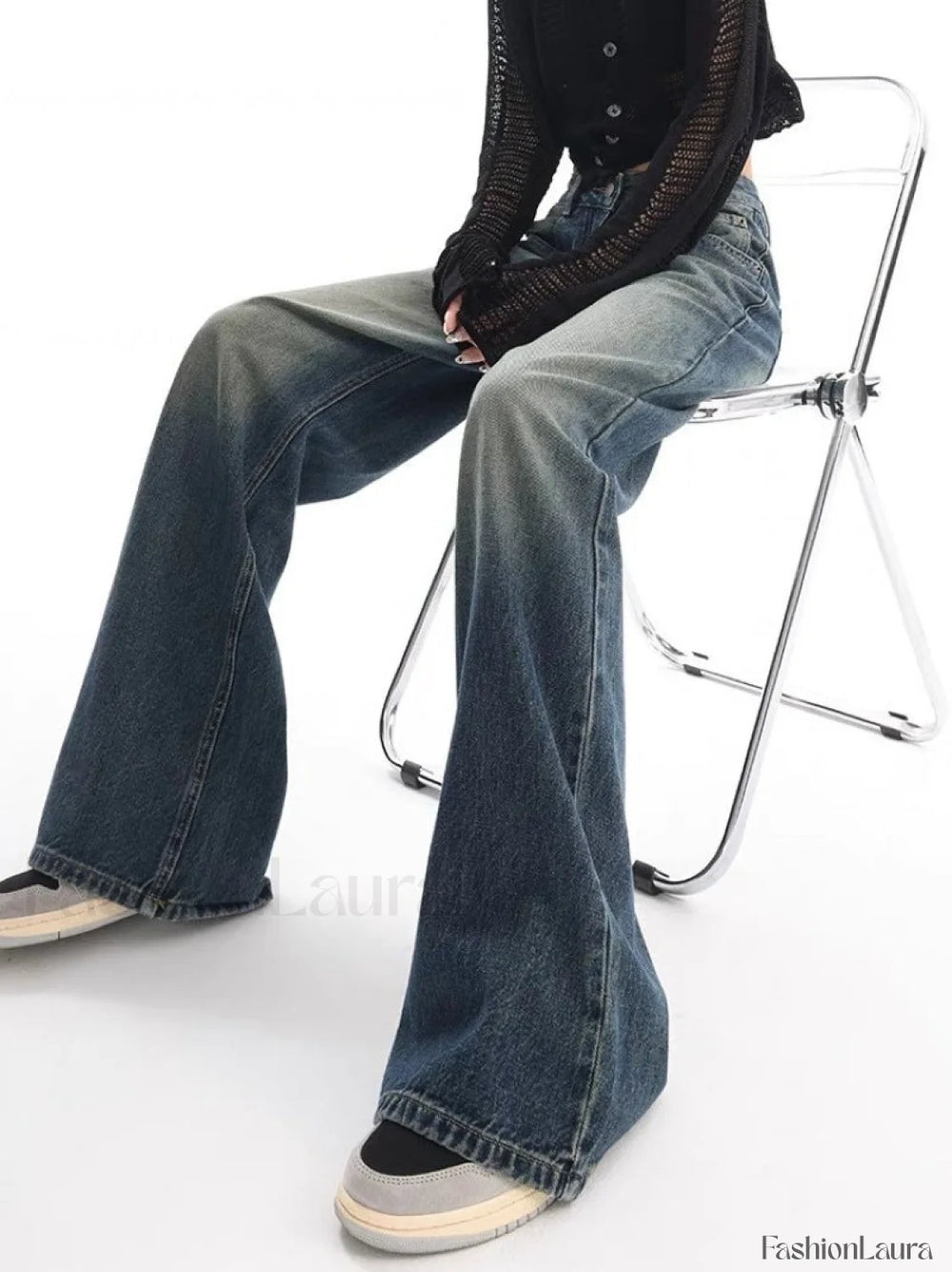 Vintage Wash 90’s Trendy Baggy Boyfriend Jeans women clothing