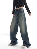 Vintage Wash 90’s Trendy Baggy Boyfriend Jeans women clothing