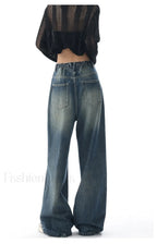 Vintage Wash 90’s Trendy Baggy Boyfriend Jeans women clothing