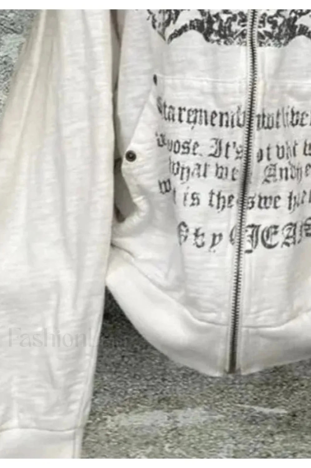 Vintage Y2K Printed Hooded Hoodie