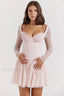 ViVi Soft Peach Charming Corset Mini Dress XS / Soft Peach