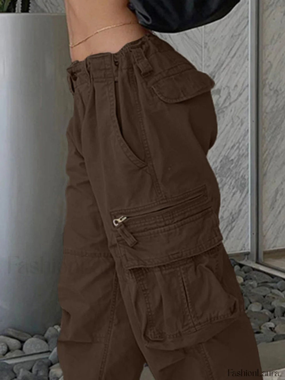 Washed Vintage Baggy Cargo Jeans Cargo Jeans