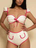 White Sport Style Bikini Set white4 / S