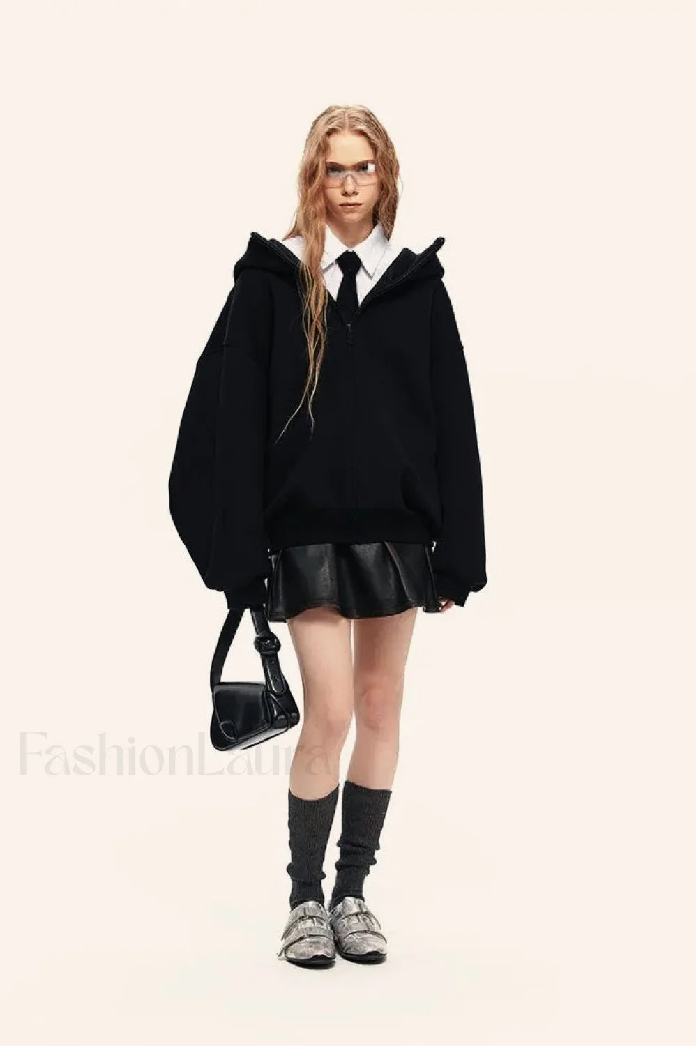 Winter Streetwear Zipper Hoodie