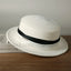 Woolen Top French Ladies Retro Big Brimmed English Style Hat WHITE / One Size