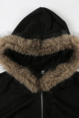 Y2K E girl Corset Hoodie