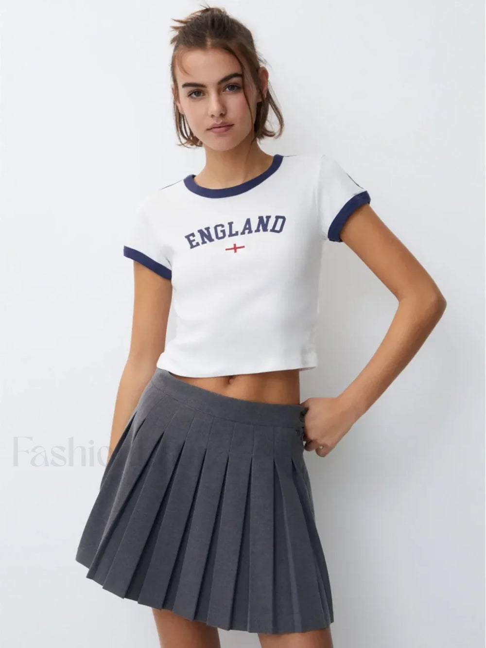 Y2k Gothic Harajuku Baby Tee 90s Letter Print T Shirt