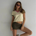 Y2K Sexy Round Neck T Shirt
