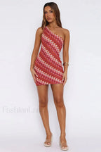 Yarn Dyed Stretch Bodycon Mini Dress