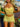 Yellow Halter Mini Skirt Two Piece Set Secondary image