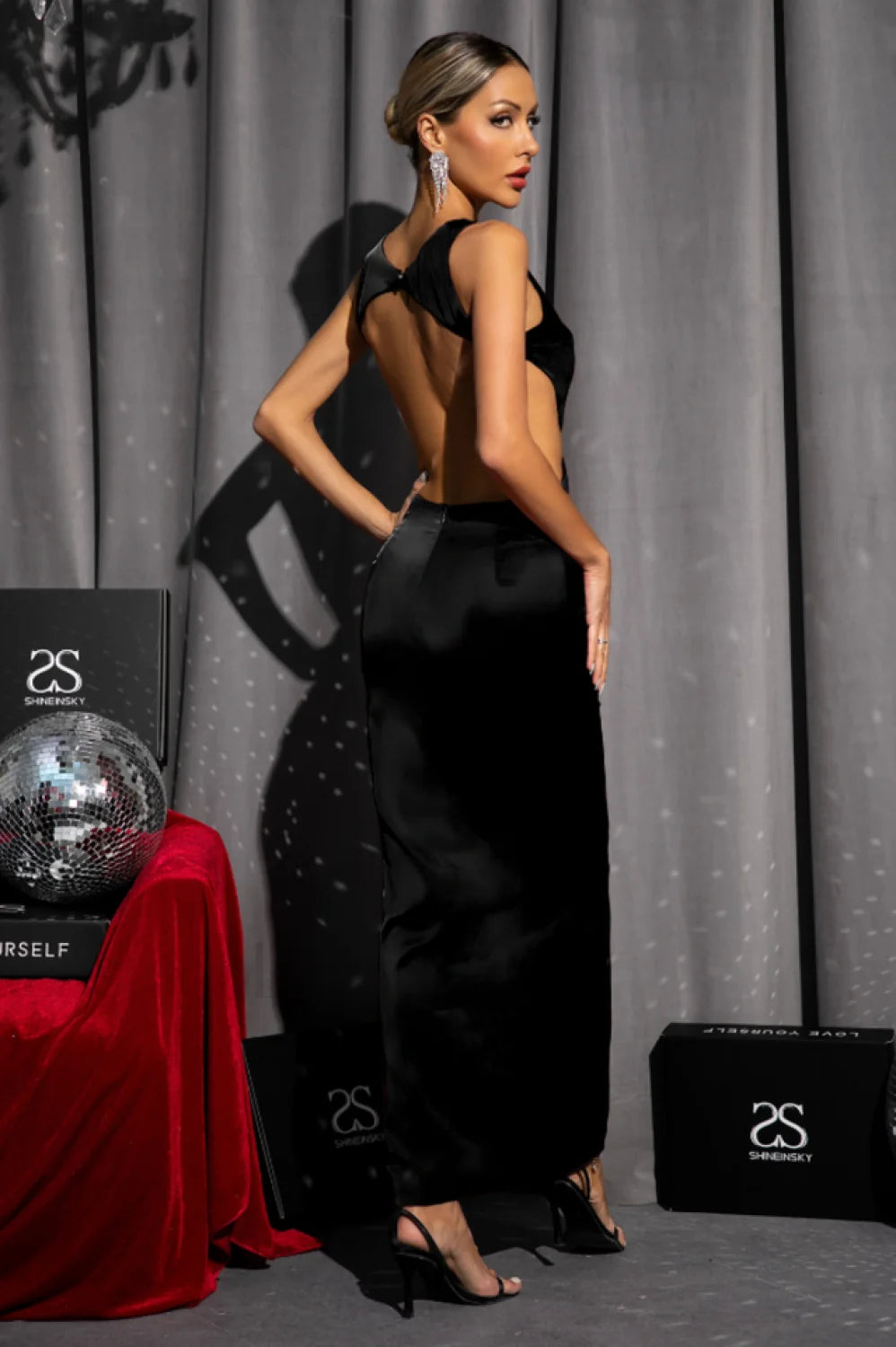 Yves Elegant Maxi Dress