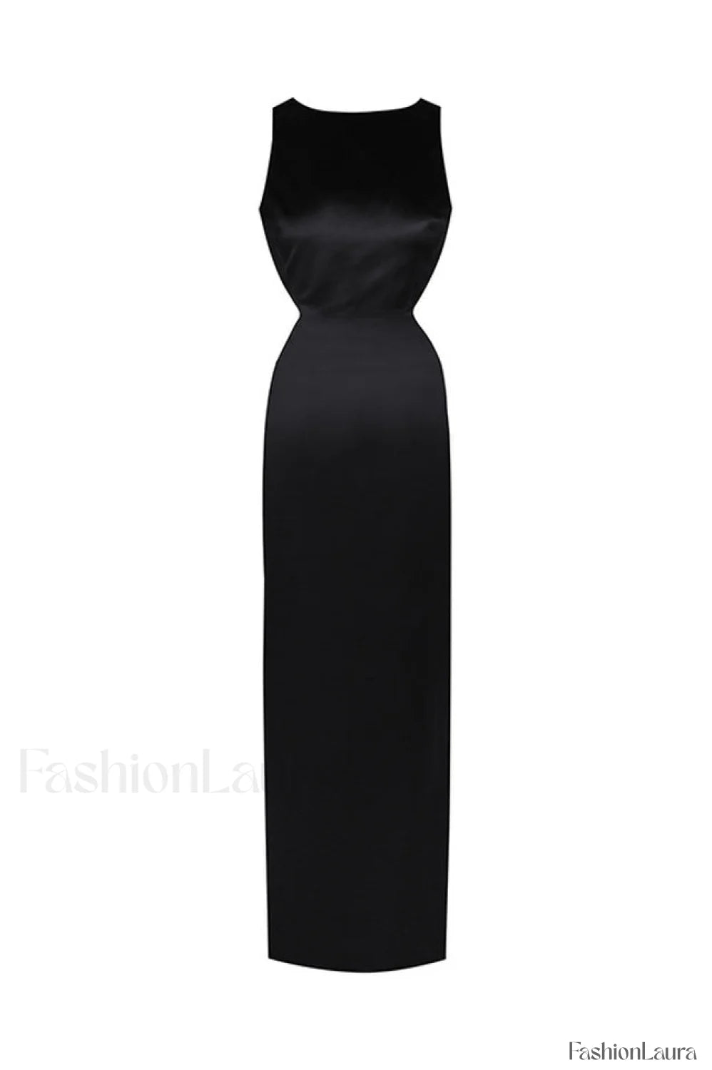 Yves Elegant Maxi Dress S / Black