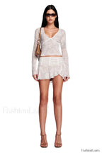 Yvette Top Stylish + Skirt Set