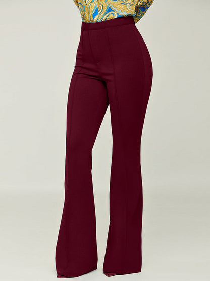 High Waist Flared Pants