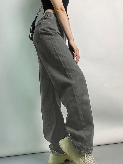 High Rise Boyfriend Jeans