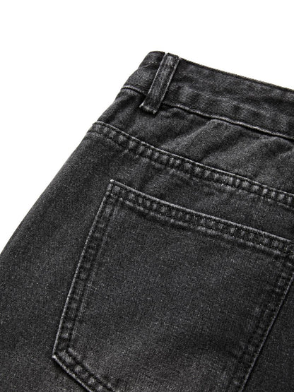 Vintage Black Wash Boyfriend Jeans