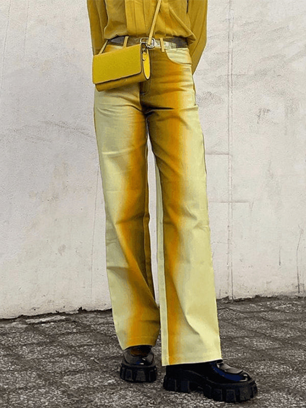 High Waisted Gradient Pants