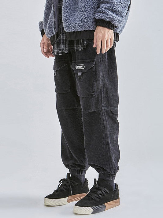 Men's Vintage Pocket Corduroy Jogger Pants