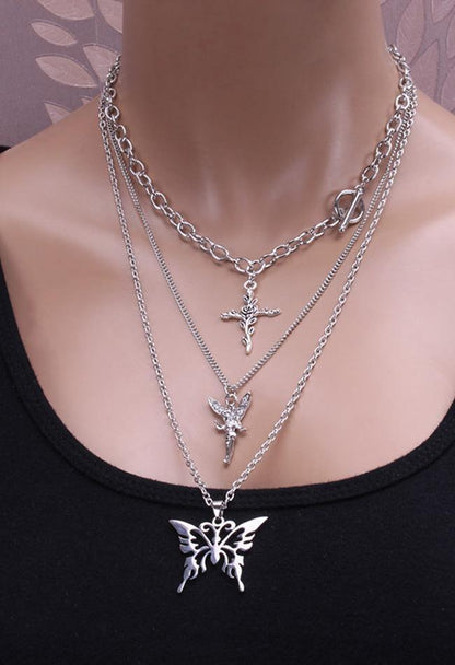 Butterfly Multi-layer Necklace