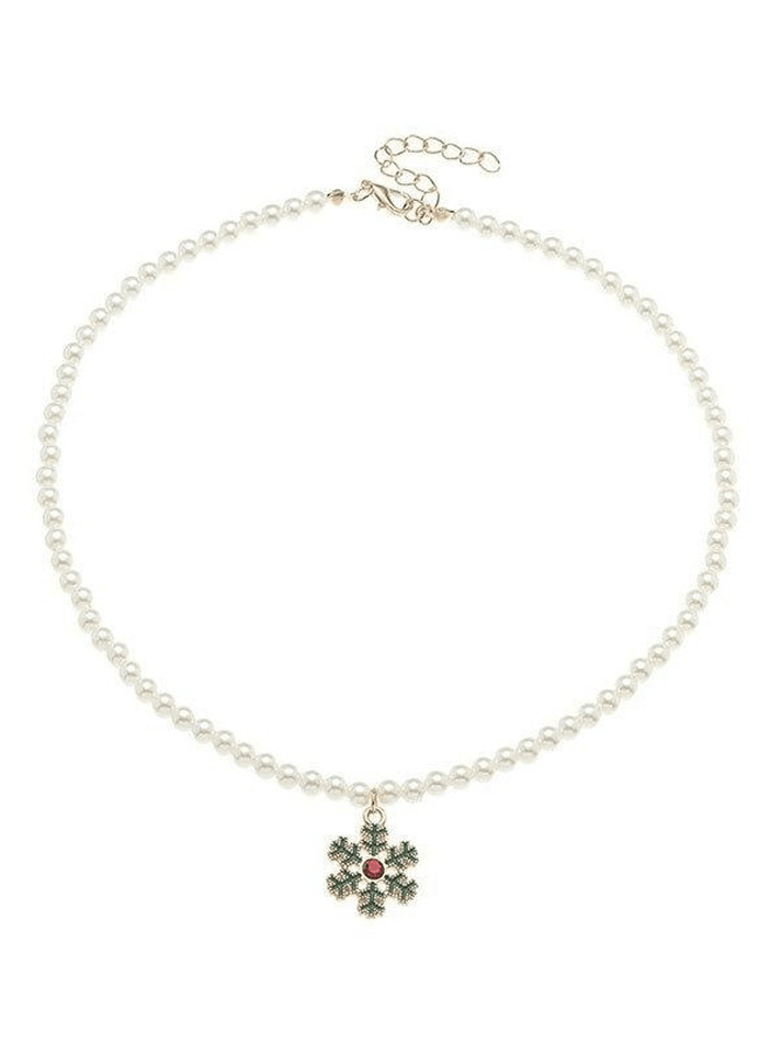 Christmas Pearl Necklace