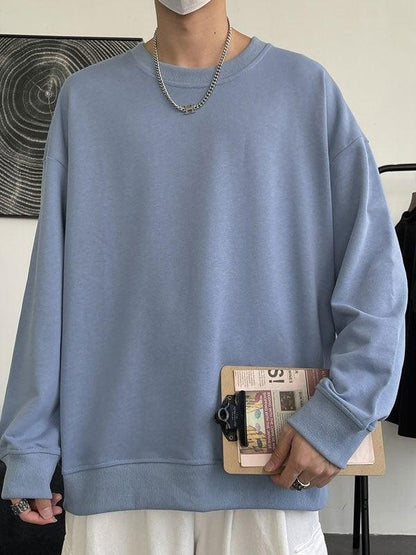 Men's Basic Crew Neck Sweatshirt