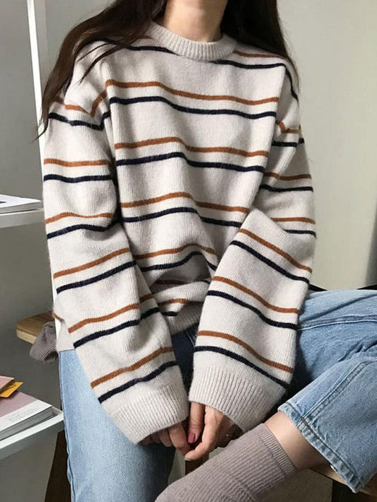 New Student Striped Sweater